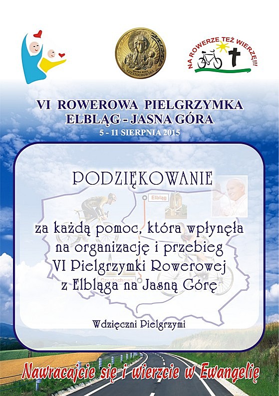 podzękowanie